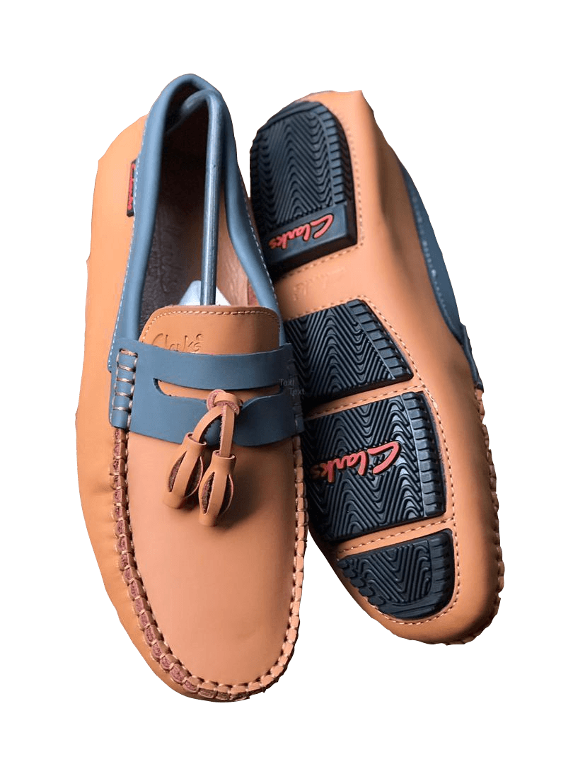 Mocassin Cuir Souple Respirant marron noir